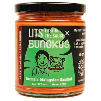 Lost in the Sauce x Bungkus Amma's Malaysian Sambal