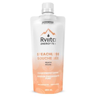 Rviita Energy Tea Clean Energy Drink Speachless Peach