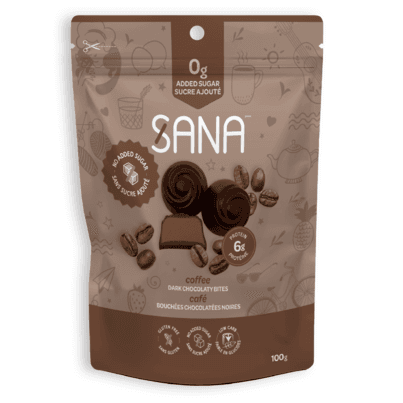 SANA Dark Chocolaty Bites Coffee