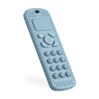 Baby Bliss Sensory Popper Teether Phone Dusty Teal