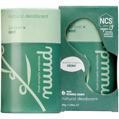 Nuud Microsilver Deodorant Stick Juniper & Mint