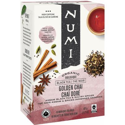 Numi Organic Golden Chai Tea