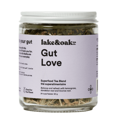 Lake & Oak Tea Co. Gut Love Superfood Tea Blend