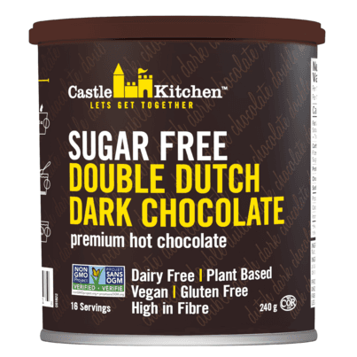 Castle Kitchen Hot Chocolate Sugar Free Double Dutch Dark Chocolate