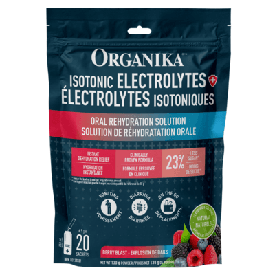 Organika Isotonic Electrolytes Pouch Berry Blast