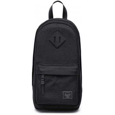 Herschel Supply Heritage Shoulder Bag Black Tonal