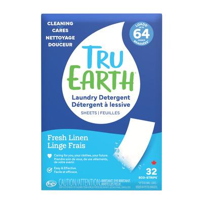 Tru Earth Eco-Strips Laundry Detergent Fresh Linen