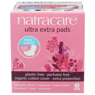 NatraCare Ultra Extra Pads with Wings