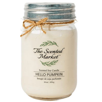 The Scented Market Soy Wax Candle Hello Pumpkin