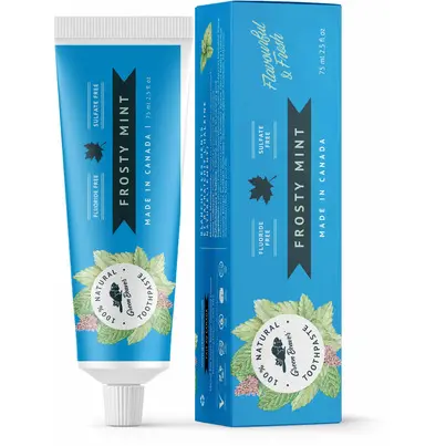Green Beaver Frosty Mint Natural Toothpaste