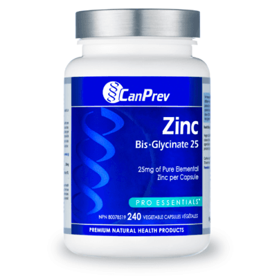 CanPrev Zinc Bis-Glycinate 25