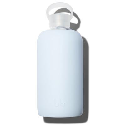 bkr Glass Water Bottle Grace Periwinkle Blue