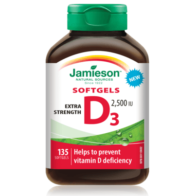 Jamieson Vitamin D3 2500IU