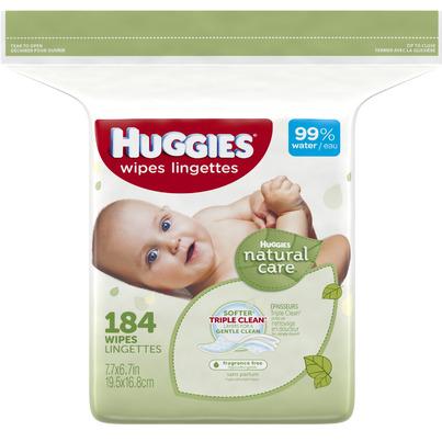 Huggies Natural Care Baby Wipes Refill