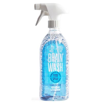 Brain Wash Glass Cleaner Bottle + Pod Blue Fresh Scent