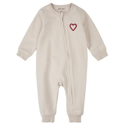 petit lem Knit Playsuit Beige