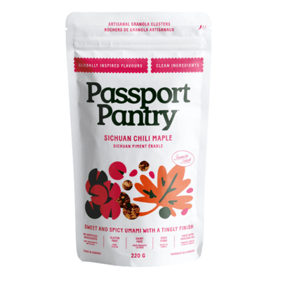 Passport Pantry Granola Snacks Sichuan Chili Maple