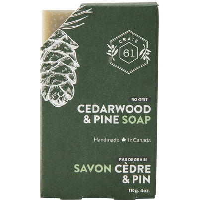 Crate 61 Organics Bar Soap Cedarwood & Pine