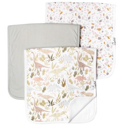 Copper Pearl Burp Cloth Set Rex