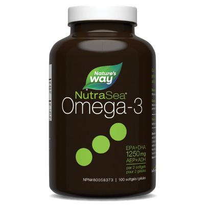 NutraSea Omega-3 Liquid Gels 1250mg EPA + DHA