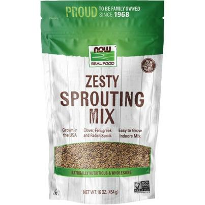 NOW Real Food Zesty Sprouting Mix