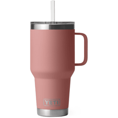 YETI Rambler Straw Mug Sandstone Pink
