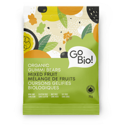 GoBIO! Organic Gummi Bears Mixed Fruit
