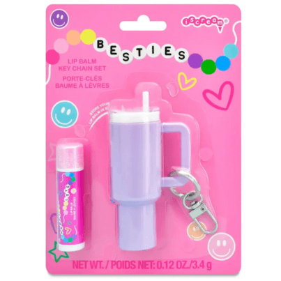 iScream Besties Lip Balm Key Chain Set