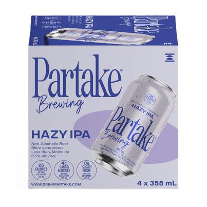 Partake Brewing Non-Alcoholic Beer Hazy IPA