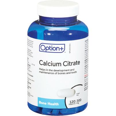 Option+ Calcium Citrate 300mg