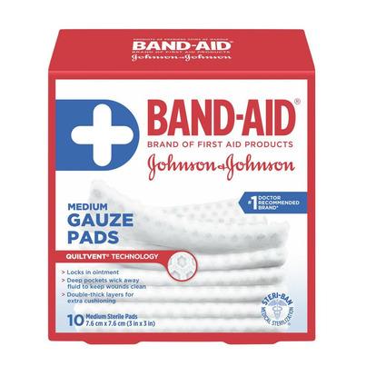 Band-Aid Brand Medium Gauze Pads