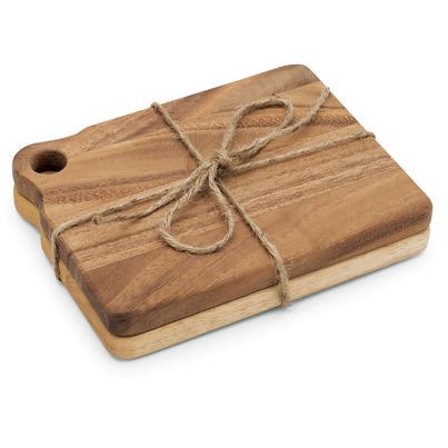 Ironwood Acacia Wood Montagu Sandwich Board Set