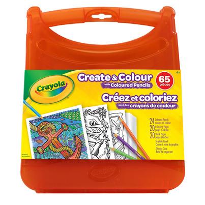 Crayola Create & Colour Coloured Pencils Kit