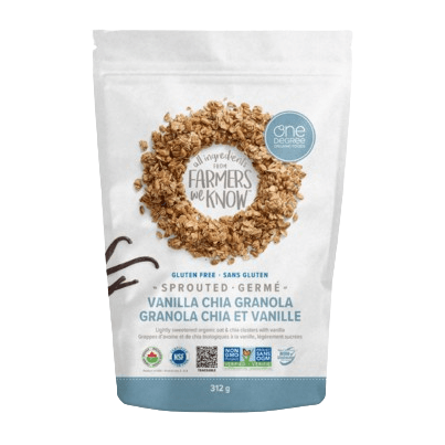 One Degree Organics Vanilla Chia Granola