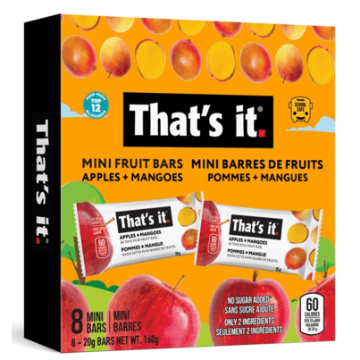 That's It Mini Fruit Bar Mango Apple