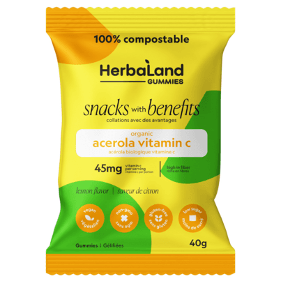 Herbaland Snacks With Benefits Acerola Vitamin C