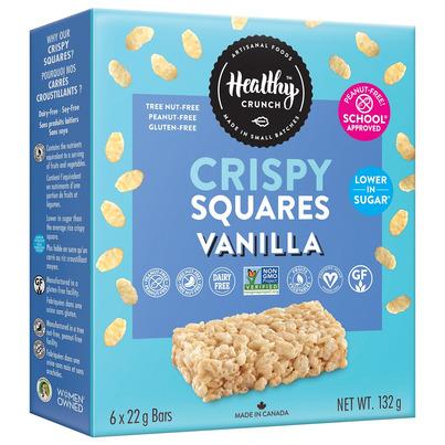 Healthy Crunch Rice Crispy Squares Vanilla