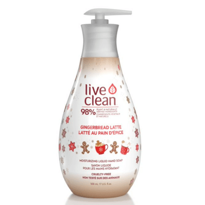 Live Clean Moisturizing Liquid Hand Soap Gingerbread Latte