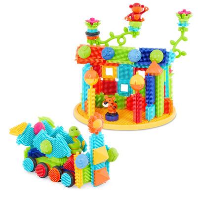 Battat Bristle Blocks Jungle Adventure Bucket