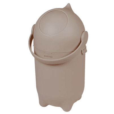 Nattou Dropy Diaper Bin Taupe