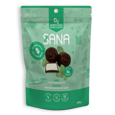 SANA Dark Chocolaty Bites Mint