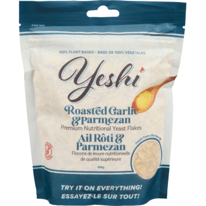 Yeshi Nutritional Yeast Flakes Roasted Garlic & Parmezan