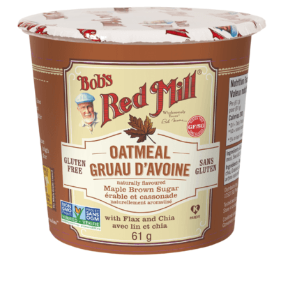 Bob's Red Mill Maple Brown Sugar Oatmeal Cup