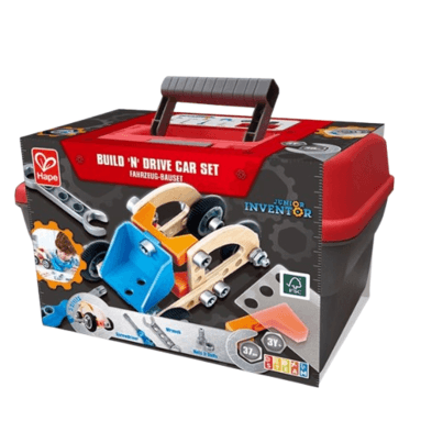 Hape Toys Build ''n'' Drive Car Set