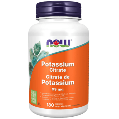 NOW Potassium Citrate 99mg