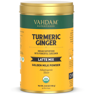 Vahdam Turmeric Ginger Latte Mix
