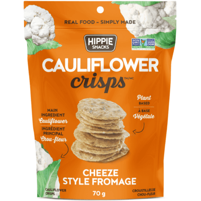 Hippie Snacks Cauliflower Crisps Cheeze