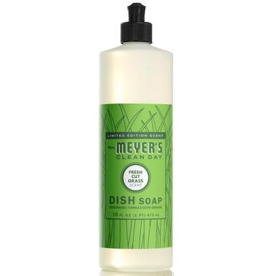 Mrs. Meyer's Clean Day Dish Soap Fresh Cut Grass