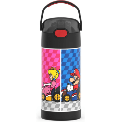 Thermos Stainless Steel FUNtainer Water Bottle Super Mario Brothers