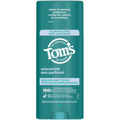 Tom's of Maine Aluminum Free Natural Deodorant Unscented